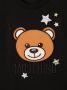 Moschino Kids Katoenen T-shirt Zwart - Thumbnail 3