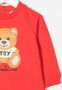 Moschino Kids Katoenen T-shirtjurk Rood - Thumbnail 4