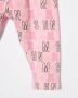 Moschino Kids Legging met logoprint Roze - Thumbnail 3