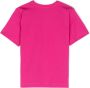 Moschino Kids T-shirt met geborduurd logo Roze - Thumbnail 2