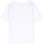 Moschino Kids T-shirt met logopatch Wit - Thumbnail 2