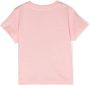 Moschino Kids T-shirt met logoprint Roze - Thumbnail 2