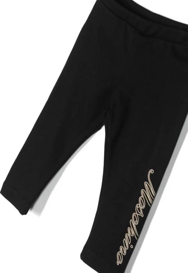 Moschino Kids Trainingspak met logoprint Beige