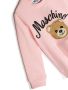 Moschino Kids Sweater met logoprint Roze - Thumbnail 3