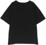 Moschino Kids T-shirt met logoprint Zwart - Thumbnail 2