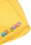 Moschino Kids Shorts met logoprint Geel - Thumbnail 3