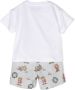 Moschino Kids Shorts met teddybeerprint Wit - Thumbnail 2