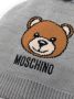 Moschino Kids Muts met teddybeerprint Grijs - Thumbnail 2