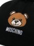 Moschino Kids Muts met teddybeerprint Zwart - Thumbnail 2