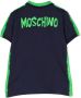 Moschino Kids Poloshirt met logoprint Blauw - Thumbnail 2