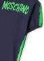 Moschino Kids Poloshirt met logoprint Blauw - Thumbnail 3
