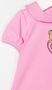 Moschino Kids Poloshirt met logoprint Roze - Thumbnail 3