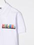 Moschino Kids Poloshirt met logoprint Wit - Thumbnail 3
