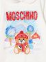 Moschino Kids Pyjama met logoprint Wit - Thumbnail 3