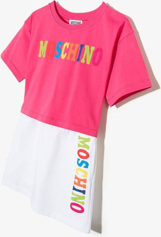 Moschino Kids Rok set met logoprint Roze