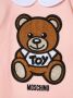 Moschino Kids Romper met geborduurde teddybeer Roze - Thumbnail 3