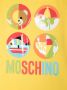 Moschino Kids Romper met logoprint Geel - Thumbnail 3
