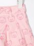 Moschino Kids Shorts met geborduurde teddybeer Roze - Thumbnail 3
