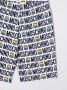 Moschino Kids Shorts met logoprint Wit - Thumbnail 3