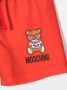 Moschino Kids Shorts met teddybeerprint Rood - Thumbnail 3
