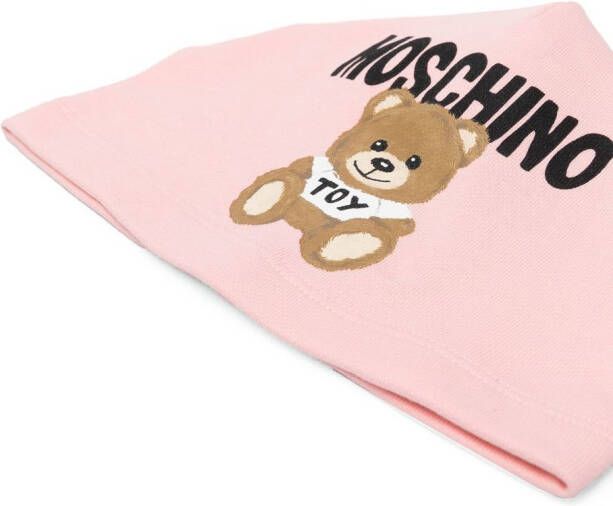 Moschino Kids Hoed met print Roze