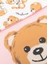 Moschino Kids Slaapzak met teddybeerprint Roze - Thumbnail 2