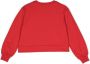 Moschino Kids Sweater met logo-reliëf Rood - Thumbnail 2