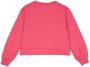 Moschino Kids Sweater met logo-reliëf Roze - Thumbnail 2