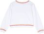 Moschino Kids Sweater met logoprint Wit - Thumbnail 2