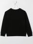 Moschino Kids Sweater met logoprint Zwart - Thumbnail 2