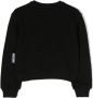 Moschino Kids Sweater met patch Zwart - Thumbnail 2