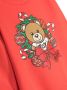 Moschino Kids Sweater met teddybeerprint Rood - Thumbnail 3