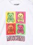 Moschino Kids Sweater met teddybeerprint Wit - Thumbnail 3