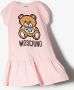 Moschino Kids Sweaterjurk met teddybeerprint Roze - Thumbnail 2