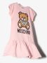 Moschino Kids Sweaterjurk met teddybeerprint Roze - Thumbnail 5