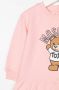 Moschino Kids Sweaterjurk met teddybeerprint Roze - Thumbnail 3