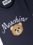 Moschino Kids T-shirt met geborduurd logo Blauw - Thumbnail 3