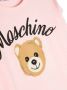Moschino Kids T-shirt met geborduurd logo Roze - Thumbnail 3