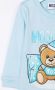 Moschino Kids T-shirt met lange mouwen Blauw - Thumbnail 3