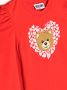 Moschino Kids T-shirt met lange mouwen Rood - Thumbnail 3