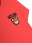 Moschino Kids T-shirt met Leo teddybeerprint Rood - Thumbnail 3