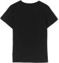 Moschino Kids T-shirt met logo-reliëf Zwart - Thumbnail 2