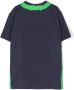 Moschino Kids T-shirt met logoprint Blauw - Thumbnail 2