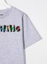 Moschino Kids T-shirt met logoprint Grijs - Thumbnail 3
