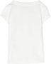 Moschino Kids T-shirt met logoprint Wit - Thumbnail 2