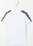 Moschino Kids T-shirt met logoprint Wit - Thumbnail 2
