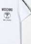 Moschino Kids T-shirt met logoprint Wit - Thumbnail 3