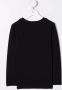 Moschino Kids T-shirt met logoprint Zwart - Thumbnail 2