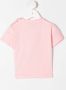 Moschino Kids T-shirt met print Roze - Thumbnail 2