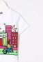 Moschino Kids T-shirt met print Wit - Thumbnail 3